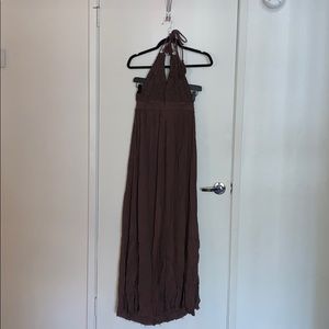 Crochet summer maxi dress: Three Bird Nest